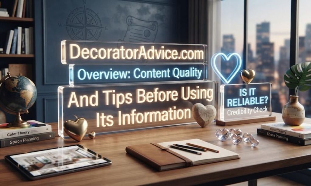 DecoratorAdvice.com Overview