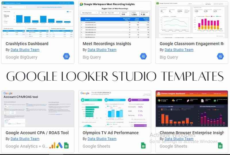 Google Looker Studio Templates