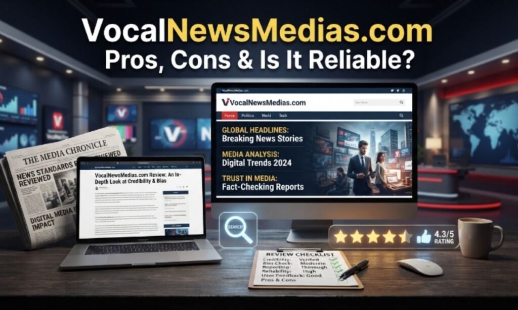 VocalNewsMedias com Overview