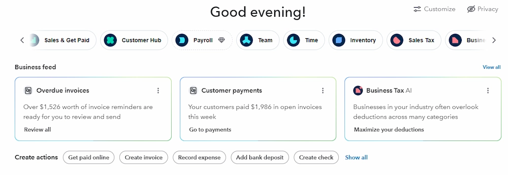 Design Of QuickBooks Online