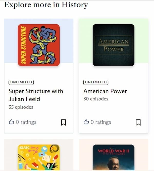 History Podcasts