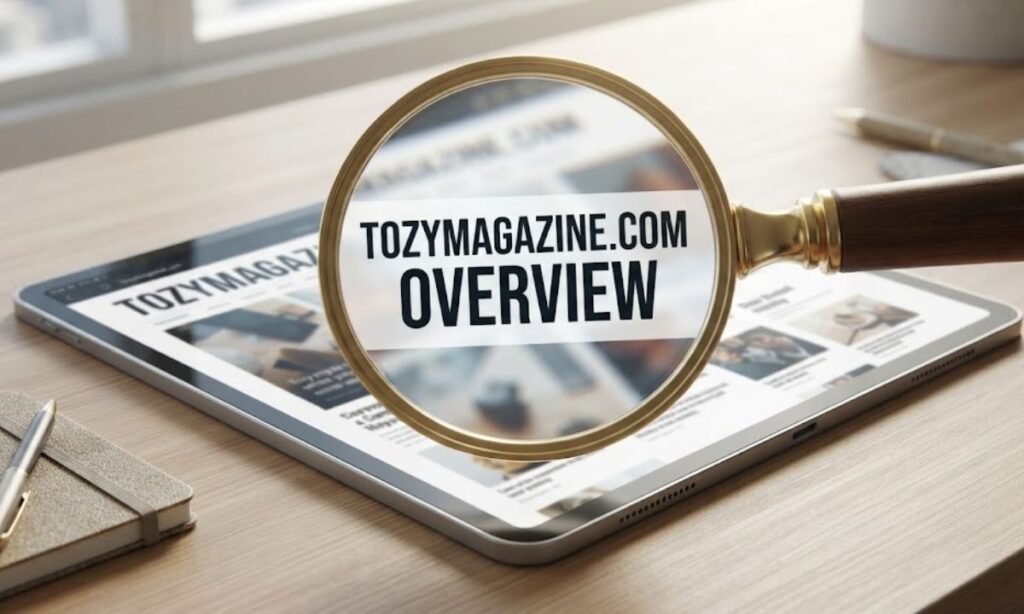 TozyMagazine com Overview